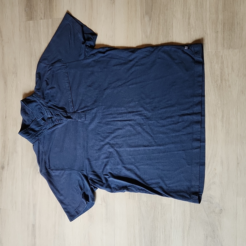 Toad & Co Polo Shirt Size Large